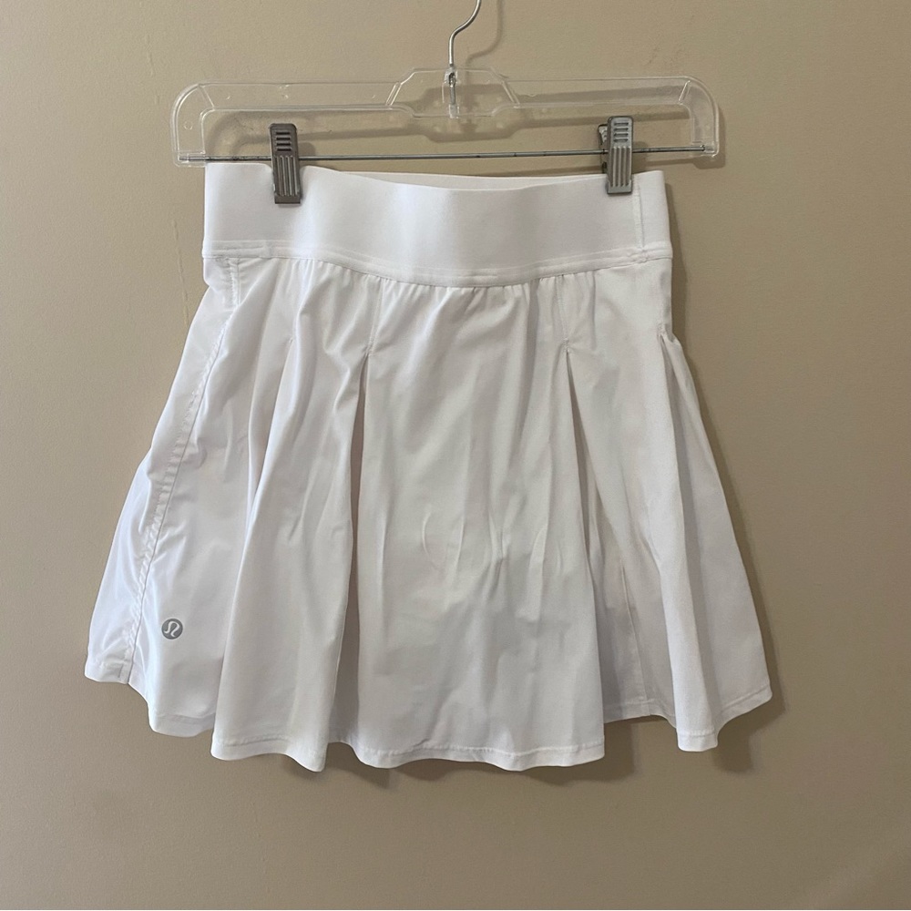LULULEMON “Tennis Time” Pleated High-Waisted Tennis Skort